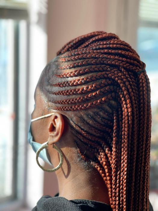 Mohawk left side